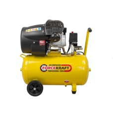 Direct drive twin piston compressor 50L, 230V 8 bar, 180 l/m, 1100w, FORCEKRAFT BM30/50 Items quantity 1 pcs 3603050