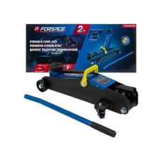 2-ton hydraulic rolling jack, 135–385 mm, with rubber pad, rolling. Forsage TH22001CB, 6923 Items quantity 1 pcs 3606923