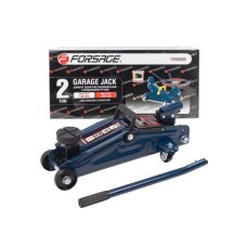 2-ton hydraulic rolling jack with 180° rotating handle, 140–340 mm, with rubber pad, rolling. Forsage F-TH22005CB, 7877 Items quantity 1 pcs 3607877