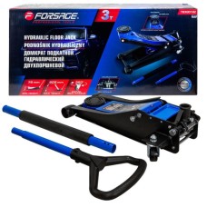 Under jack hydraulic double rod low profile 3t, 75-505mm, FORSAGE, T830018Z HT Items quantity 1 pcs 3630018