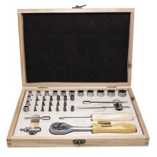 Set of socket heads and inserts 38p. 1/4 DR FORSAGE F-2382-5 Items quantity 38 pcs 3651307