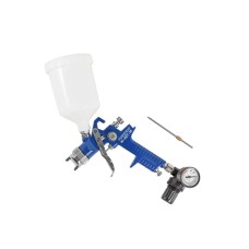 Sprayer with top plastic tank (tank 0.6 l, nozzle 1.7mm 3.45 atm Airflow:250 l/min), HVLP, FORSAGE, F-W-827-14 (51350) 3651350