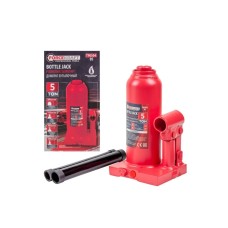 Hydraulic bottle jack with valve 5 t, 195-395 mm,FORSAGE T90504 (DS) (51362) Items quantity 1 pcs 3651362