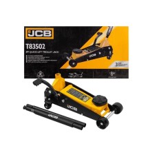 Hydraulic jack. Fast lifting function with foot pedal. 3t, 145-500mm.jacking,38 kg, JCB T83502 (58062) Items quantity 1 pcs 3658062