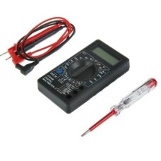 Diagnostic kit for electrician (digital multimeter, indicator screwdriver) , Forsage, F-88463 Items quantity 1 pcs 3688463