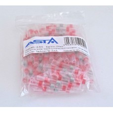 Shrink tubes with tin, 100pcs , ASTA, A-S21 Items quantity 100 pcs 3700013