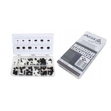 Set of M3-M10 headless flat-press screws, ASTA, A-TC545 Items quantity 120 pcs 3700027