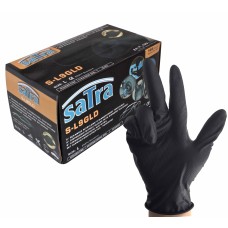 Black nitrile gloves 100 pcs. SATRA Size M 3700177