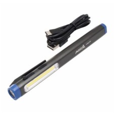Flashlight LED COB 300 lumens, 650mAh, ASTA, A-GAL15C Items quantity 1 pcs 3700192