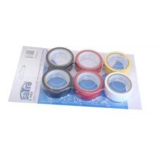 Tape 6pcs, 5 m x 19mm, SATRA S-PVC5 Items quantity 6 pcs 3700312
