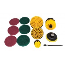 Cleaning brushes 12 pcs, SATRA Square drive 1/4 370147