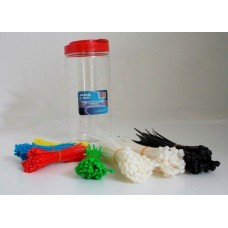 Set of 600pcs plastic ties (clamps). ASTA Items quantity 600 pcs 370207