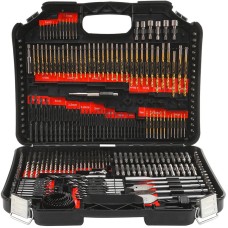 Set of drills, bits and adapters VERKE Items quantity 246 pcs 380020