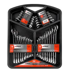 32pc combination wrench set. 6-19mm VERKE PREMIUM V35339 Items quantity 32 pcs 380177