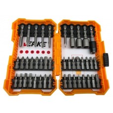 Socket heads, bits, bits for screwdriver 42pcs, VERKE Length 25 un 50 mm 380178