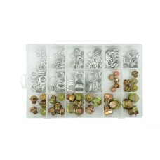 ALUMINUM WASHERS AND DRAIN PLUGS 534 PCS V06713 Items quantity 534 pcs 3806713