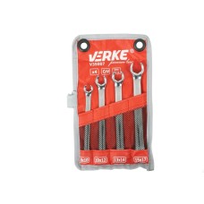 Wrench set, 4 pcs., (8-17MM), VERKE PREMIUM LINE V35007 Items quantity 4 pcs 3835007