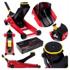 Double cylinder hydraulic jack 3,5 t 75-500 mm , VERKE, PREMIUM LINE V80109 Items quantity 1 pcs 3880109