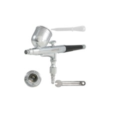 AEROGRAF AB-130 nozzle diameter - 0,3 mm,tank capacity - 7 ml,maximum air flow rate - 15-40 l/m,working pressure - 1-3,5 bar AB-130 VERKE V81285 Items quantity 3 pcs 3881285
