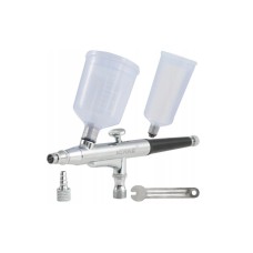 AEROGRAF AB-130 nozzle diameter - 0,3 mm,e,maximum air flow rate - 15-40 l/m,working pressure - 1-3,5 bar AB-131 VERKE V81286 Items quantity 4 pcs 3881286