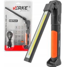 Flashlight LED 1000lm 2600 mAh,Charging time: about 2 hours VERKE , V87515 Items quantity 1 pcs 3887515