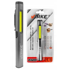 flashlight 400lm + 120lm, 800 mAh, UV VERKE V87553 Items quantity 1 pcs 3887553