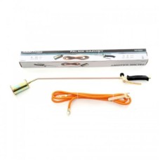 Roofing gas burner , 60mm, 3m, Diffuser sizes included: 13, 14, 17mm, Flame temperature: 1250~1850°C, Gas consumption: 140 g/h KRAFT&DELE, KD10304 Length 3 m 3910304