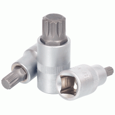 Socket with Spline bit 1/2