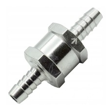 Fuel check valve 8mm for hand pump , SILVER, EX031 Size 8 mm 400034