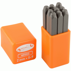 Number stamp set A 2 mm (AvtoDelo) 40582
