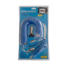 purge gun (set) with PU hose and connector for trucks SILVER S10512 Items quantity 3 pcs 4100019