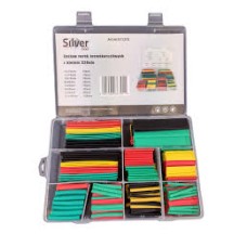 Color shrink tubes with adhesive 328 pcs., SILVER S11379 Items quantity 328 pcs 4100024