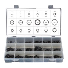 O-RING 225 pcs O-RING sealing rubber ring set, SILVER, S10542 Items quantity 225 pcs 4110542