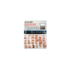 Set of copper gaskets (washers) /150pcs. SILVER, S10543 Items quantity 150 pcs 4110543