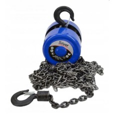 hand chain hoist 1.0t (2.5m), SILVER S11190 Items quantity 1 pcs 4111190