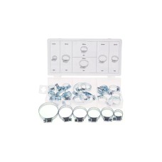 Set of clamps / o 8-18 mm 135 pcs. SILVER S11369 Items quantity 135 pcs 4111369