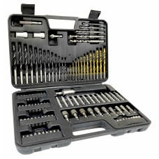 Bit and drill bit set, 109 pcs , SILVER Items quantity 109 pcs 411550