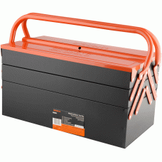 Tool box metal Over-all size 400x200x200 mm (AvtoDelo) 44214