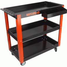 Open tool cart 3 shelves Over-all size 705х360х750 mm (AvtoDelo) 44223