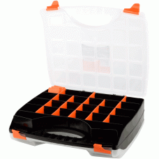 Plastic organizer tool box Over-all size 325x280x85 mm (AvtoDelo) 44312