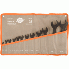 Double open end wrench set Number of items 12 (TEHMASH) 511120