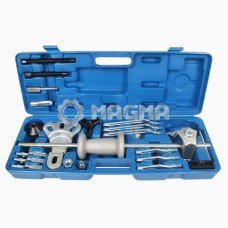 Set of 26 reverse hammers with accessories in a plastic case , MAGMA, MG50139B Items quantity 26 pcs 7700048