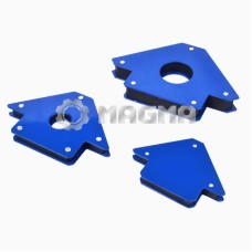 Magnetic angle for welding 45,90,135 degrees, 25,50,75 LBS, 3pcs, MAGMA, MG50202 Items quantity 3 pcs 7700052