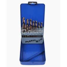 set of metal drill bits (19pcs plastic / f) , HSS Cobalt 5%, from 1 to 10 mm in increments of 0.5 mm., MAGMA, MG50793 Items quantity 19 pcs 7700158