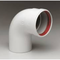 90° M-F bend, Ø 80 mm, PPs