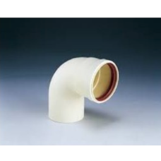 90° M-F bend, Ø 60 mm, PPs