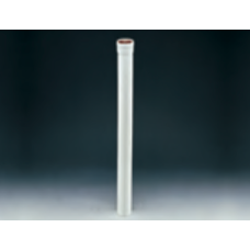 Extension Ø 60 mm, length 1 m, material - PVC