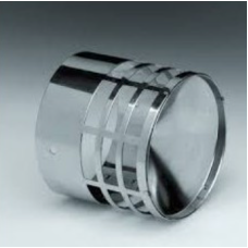 Flue terminal, Ø 100 mm, stainelss steel