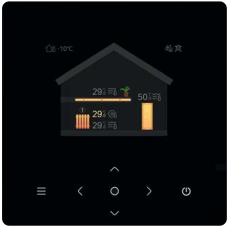 Heat pump controller OMNIA LIFE M