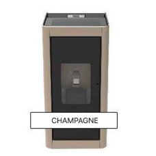 URBAN PELLET STOVE (CHAMPAGNE)